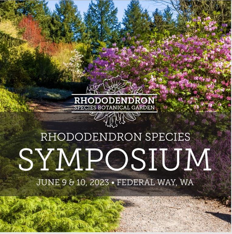 Rhododendron Species Symposium 2023